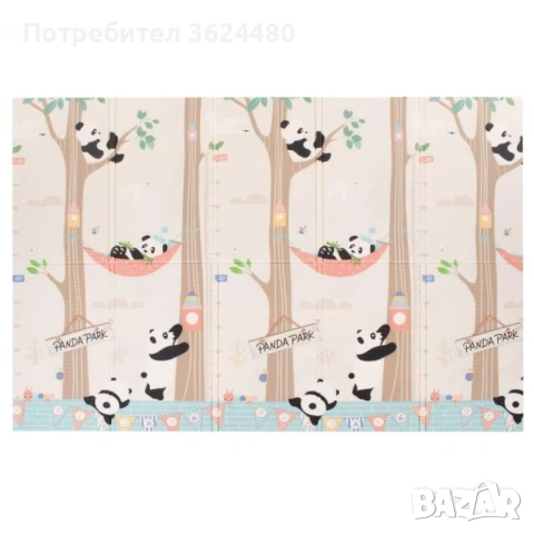 Двулицево меко килимче за игра 4615, снимка 9 - Други - 53374979