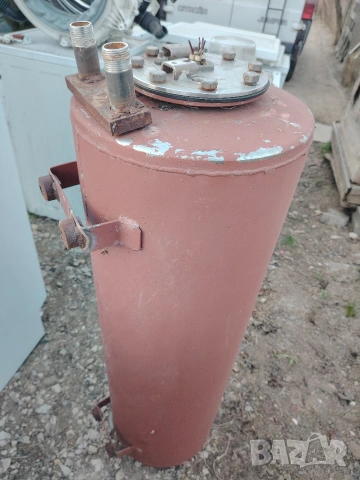 Хромникелов водо съдържател 80 литра с фланец, снимка 3 - Бойлери - 53841379