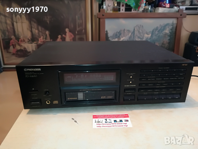PIONEER PD-M650 MADE IN JAPAN ВНОС ENGLAND, снимка 9 - Ресийвъри, усилватели, смесителни пултове - 36216776