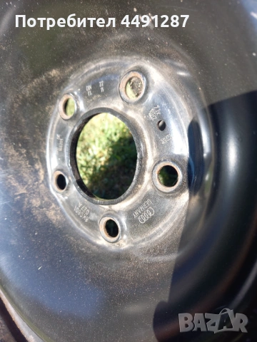 Метални джанти 16 VAG, снимка 6 - Гуми и джанти - 53061943