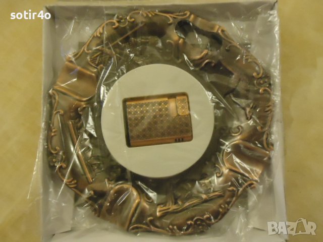 табакера запалка, пепелник запалка,часовник запалка 5лв бр., снимка 7 - Табакери - 40088663