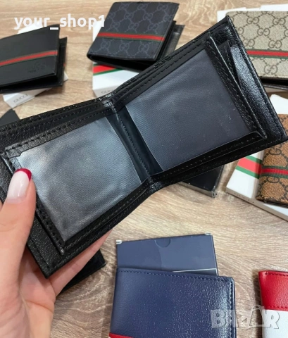 Мъжко портмоне / портфейл + кутия , снимка 6 - Портфейли, портмонета - 53115646