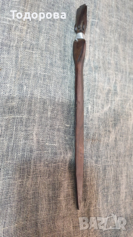 Ножче за писма от екзотична дървесина, снимка 2 - Антикварни и старинни предмети - 53659211