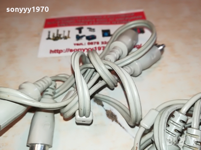 ЧИНЧОВЕ 2БР КАБЕЛИ-СИВИ ВНОС SWISS 1103221150, снимка 8 - Други - 36067101