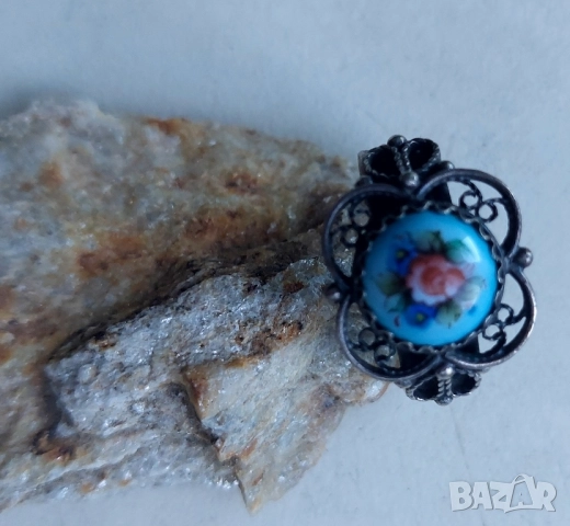 Красив старинен пръстен , снимка 2 - Пръстени - 51756449