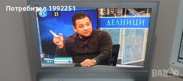 LCD Телевизор Panasonic НОМЕР 39. 32инча 81см. Модел TX-32LE7F/S. Работещ. С дистанционно. Без стойк, снимка 5 - Телевизори - 39547076