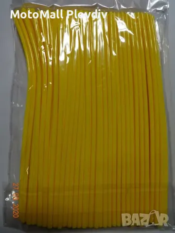 Цветни мото сламки за спици декорация капла гуми джанта мото мотор, снимка 7 - Аксесоари и консумативи - 48719641