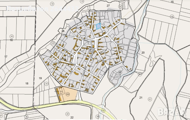 Имот в с. Мостич до гр. В. Преслав - 1350 кв.м. регулация/ток/вода/УПИ, снимка 4 - Парцели - 52460050