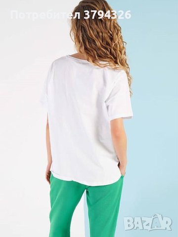 Дамска памучена тениска PUNKQUEEN , снимка 8 - Тениски - 41632794