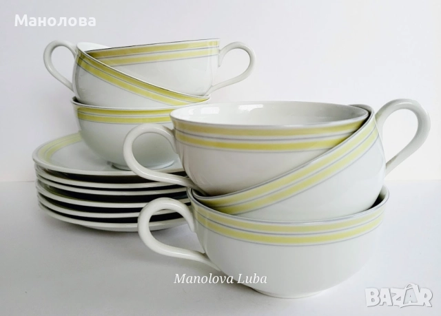 Порцеланов сервиз Hutschenreuther Selb, "Juwel" /Бижу/, снимка 9 - Други ценни предмети - 52418883