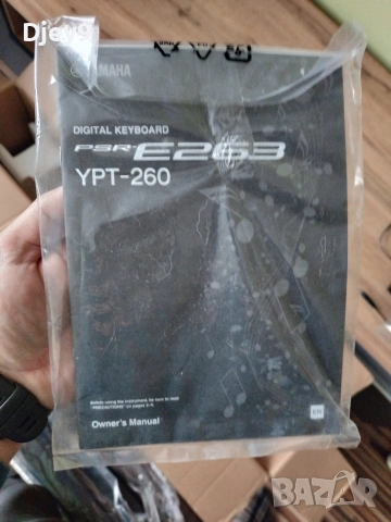 синтезатор Yamaha psre263 нов с нотник, снимка 15 - Синтезатори - 53235617