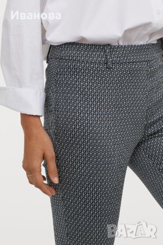 H&M елегантен комбинативен панталон, снимка 3 - Панталони - 42331824