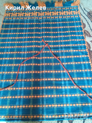 Престилка стара тъкана 44092, снимка 2 - Колекции - 44598963