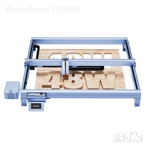 Лазерен гравер iKier K40 Max 48W, неразопаковано, НОВО