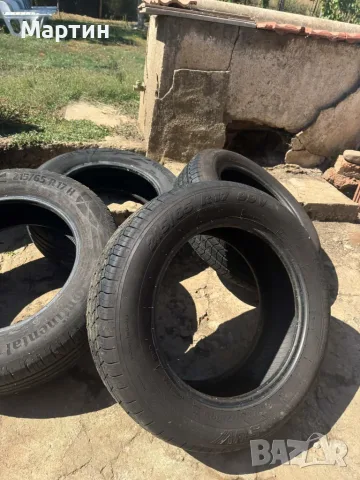 4 летни гуми 215/65 R17 – Continental и Tigar– 50 € за чифт