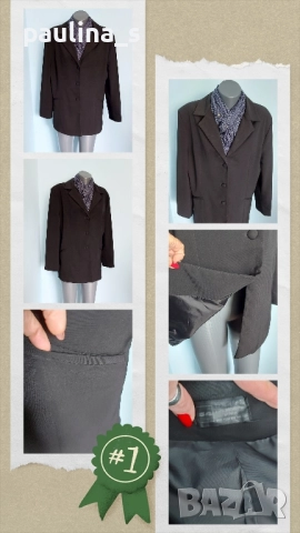 Винтидж сако тип палто / Арда Русе, снимка 2 - Сака - 52019542