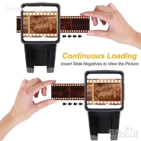 DIGITNOW 35 мм устройство за преглед на диапозитиви, 3x увеличение НОВО, снимка 2 - Друга електроника - 53049295