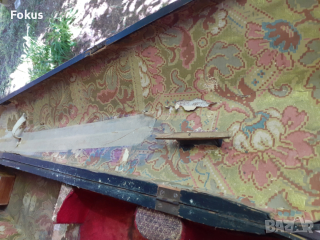 Находка стар дървен калъф за скъпа цигулка - Антика, снимка 3 - Антикварни и старинни предмети - 53478194