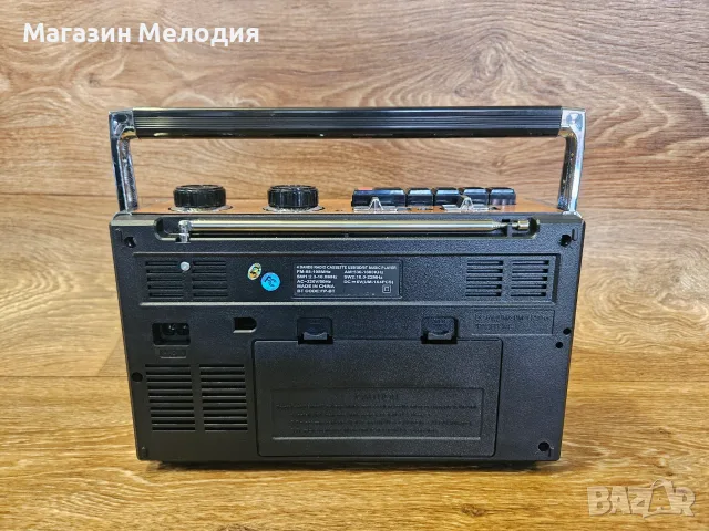 Радиокасетофон KNSTAR FP-319BT – Чисто нов, с Bluetooth, USB и SD, снимка 10 - Радиокасетофони, транзистори - 56118357