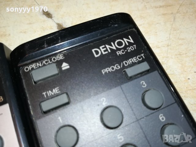 DENON CD & TUNER REMOTE CONTROL-SWISS 1911210915, снимка 9 - Други - 34855875