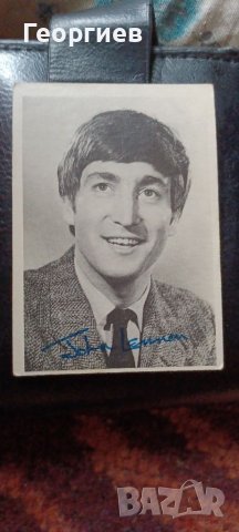 Афтентична Снимка на Джон Ленън С Афтентичен Подпис 6 брой от общо 60 броя в целия свят!!!