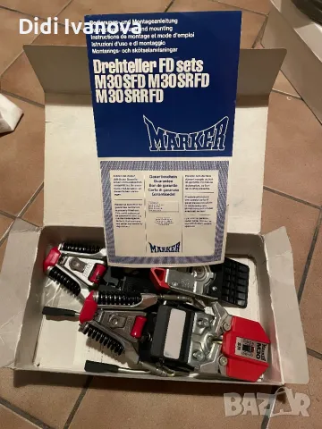 Ски автомати MARKER M30 SR за ски бягане - нови, снимка 3 - Зимни спортове - 47399283