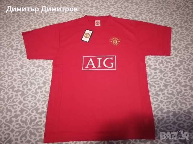 Тениска на Манчестър Юнайтед - CR7 - XL размер, снимка 2 - Спортна екипировка - 44246666
