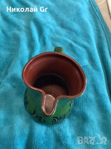 Кана произведено в Германия отличен състояние глазиране керамика, снимка 5 - Антикварни и старинни предмети - 53795260