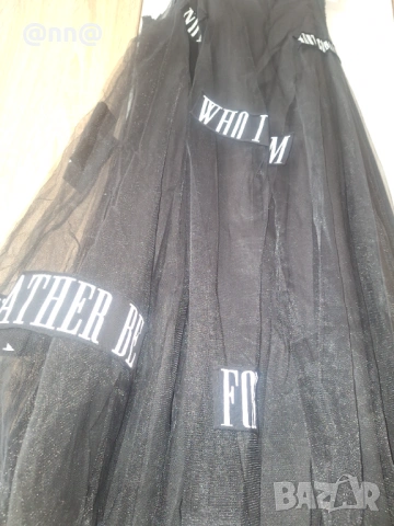 Кокетна рокля с тюл, снимка 5 - Рокли - 53871300