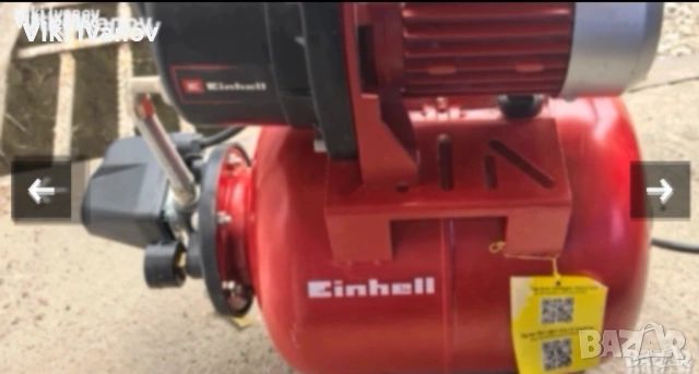 Хидрофорна помпа EINHELL, снимка 3 - Водни помпи - 53474021