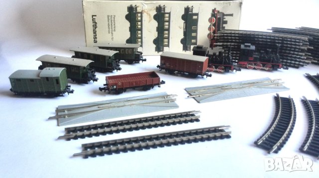 Minitrix комплекти мини локомотиви влакчета Мащаб N, снимка 7 - Колекции - 40536704