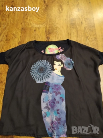 desigual - страхотна дамска блуза M, снимка 5 - Блузи с дълъг ръкав и пуловери - 52967331