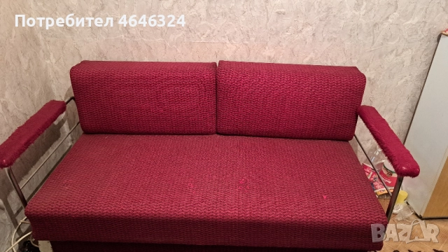 Диван с място за нареждане, снимка 5 - Дивани и мека мебел - 52495692