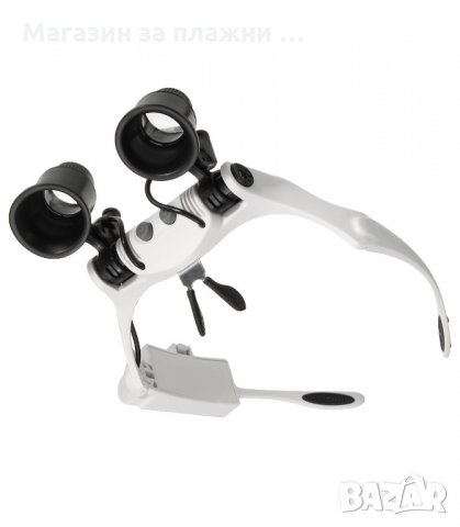 ЧАСОВНИКАРСКА ЛУПА, БИНОКУЛЯРНИ УВЕЛИЧИТЕЛНИ ОЧИЛА - код 9992, снимка 3 - Друга електроника - 34204856