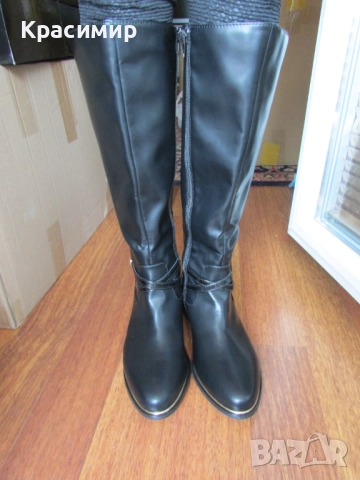 Дамски високи ботуши Dorothy Perkins, снимка 2 - Дамски ботуши - 51736325
