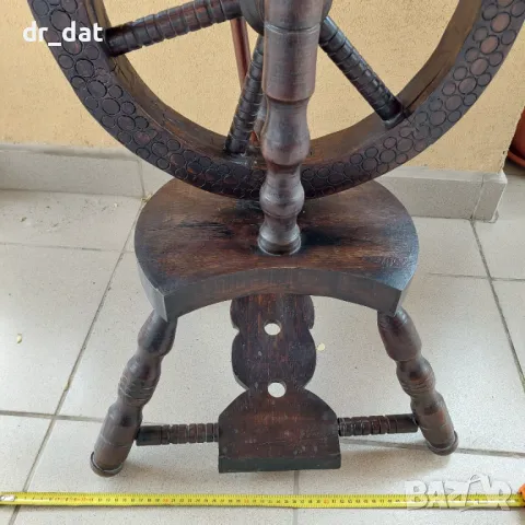 Стар голям чекрък , снимка 6 - Антикварни и старинни предмети - 50304191