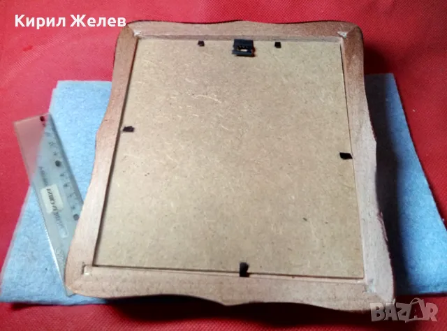 ОБР. ПР. БЦЫ СЕМИСТРЕЛЬНАЯ РУСКА ИЗТОЧНОПРАВСЛАВНА ИКОНА МНОГО КРАСИВА ИЗРАБОТКА ДЪРВЕНА РАМКА 47600, снимка 4 - Икони - 47908812