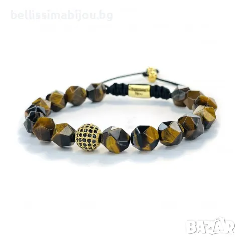 Мъжка Гривна от Тигрово Око