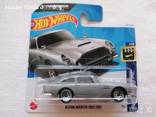 💕🧸 Hot Wheels Aston Martin 1963 D85, снимка 2 - Колекции - 47321714