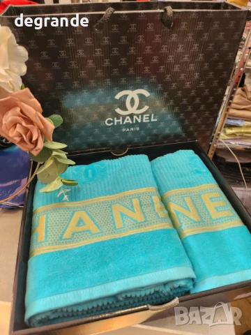 Кърпи Channel , снимка 2 - Хавлиени кърпи - 51383064