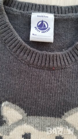 Пуловер без ръкав 4-6 месеца, снимка 2 - Панталони и долнища за бебе - 39225533