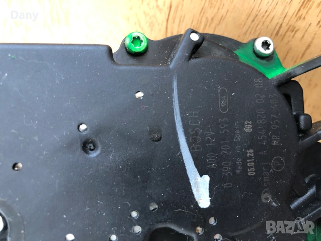 Моторче за задна чистачка на Smart Forfour 2004, снимка 4 - Части - 53666077