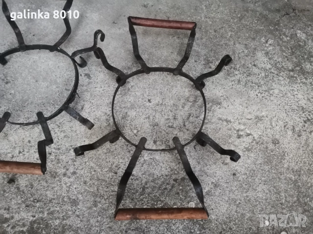 Стари стойки за сач, снимка 3 - Антикварни и старинни предмети - 53113761
