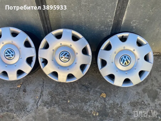 Оригинални стоманени джанти за VW Golf V, VI, Touran, Caddy. Audi Skoda, Seat, снимка 3 - Гуми и джанти - 43576230