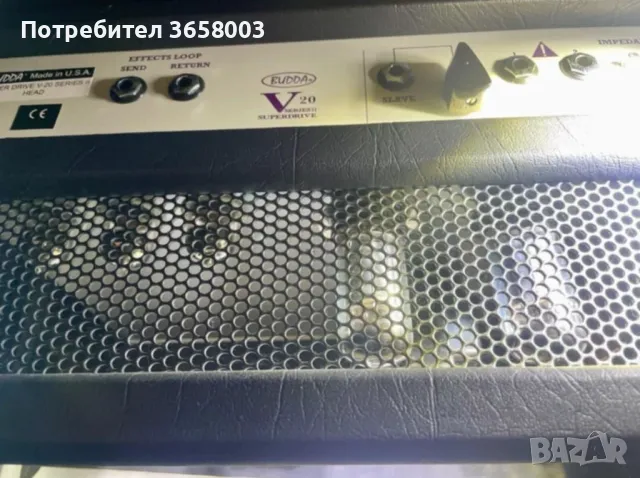 Budda V20 Superdrive Series II лампов китарен усилвател USA, снимка 4 - Китари - 49252847