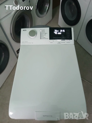 Пералня с горно зареждане AEG, LTR6A60370, 7 kg, 1300 оборота , снимка 2 - Перални - 53237080