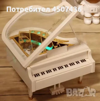 Музикална кутия пиано , снимка 2 - Декорация за дома - 50840519