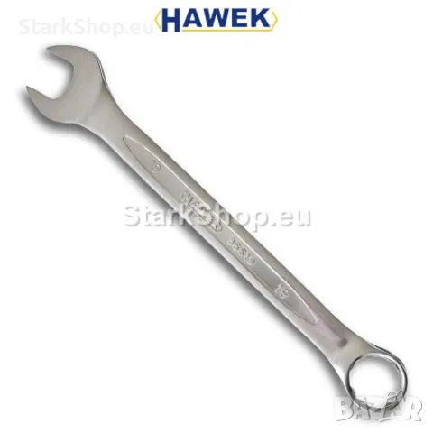 Професионален Комплект Звездогаечни Ключове HAWEK 12 части (8-24мм) Изработени от Хром Ванадиева Сто