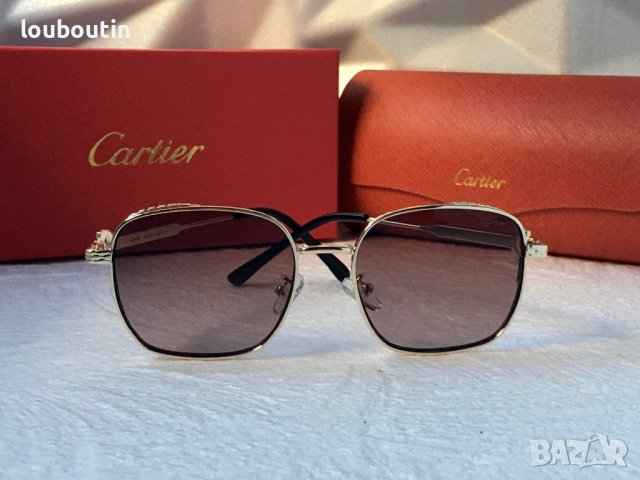 Cartier 2023 дамски слънчеви очила 4 цвята квадратни , снимка 10 - Слънчеви и диоптрични очила - 41925441