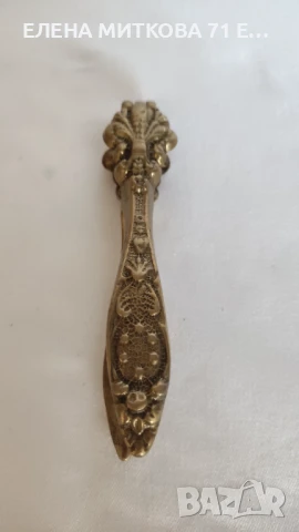 Орехотрошачка и тирбушон от бронз, снимка 3 - Антикварни и старинни предмети - 51267328